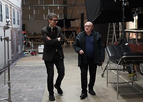 Lionel et Michel Blanc Tournage 280